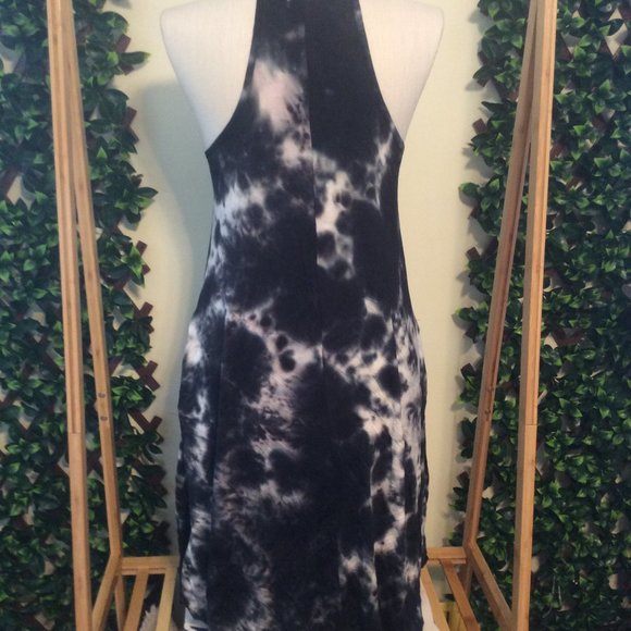 Macoma Boutique Sz L Tie Dye Dress - Picture 2 of 2